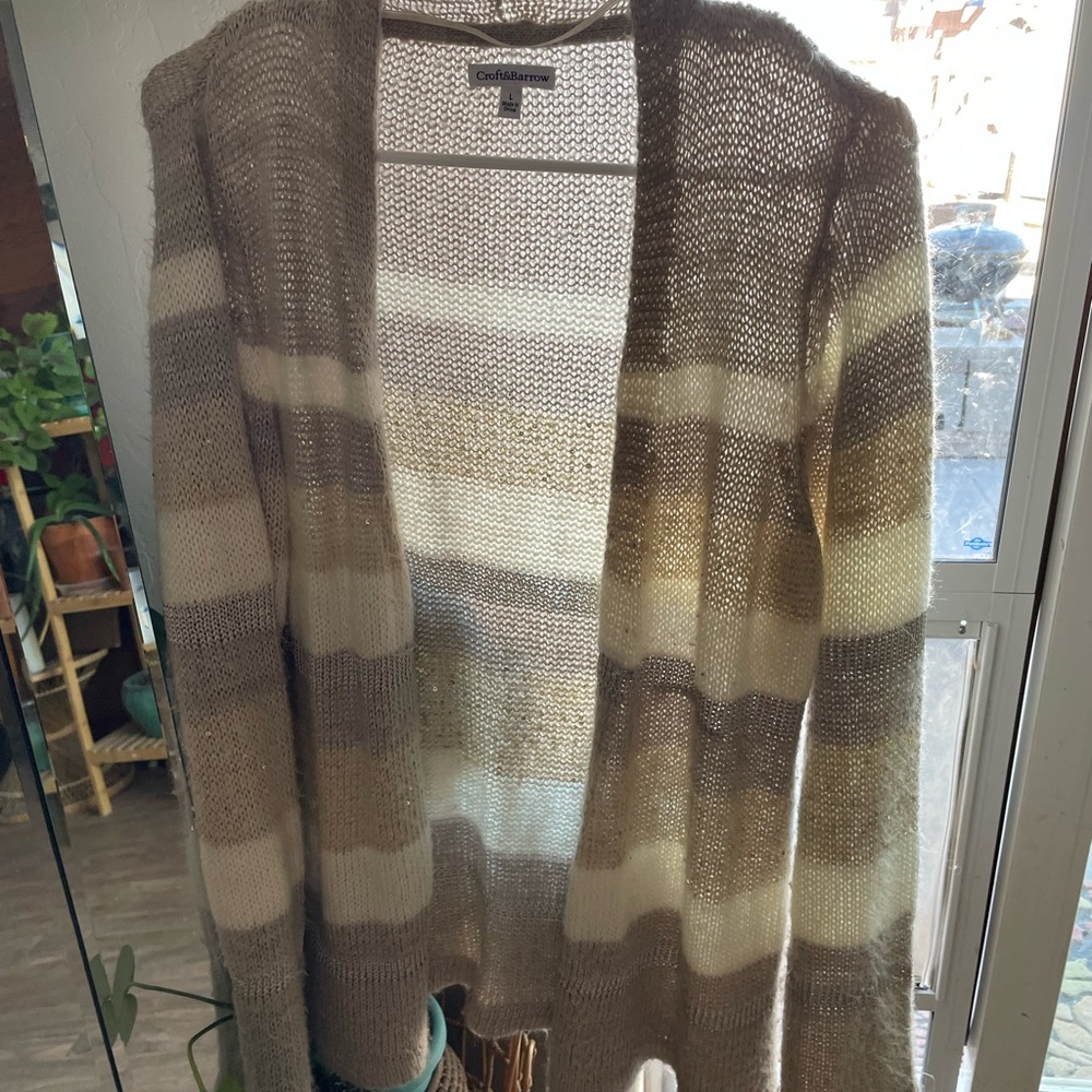 Croft&Barrow sparkle cardigan